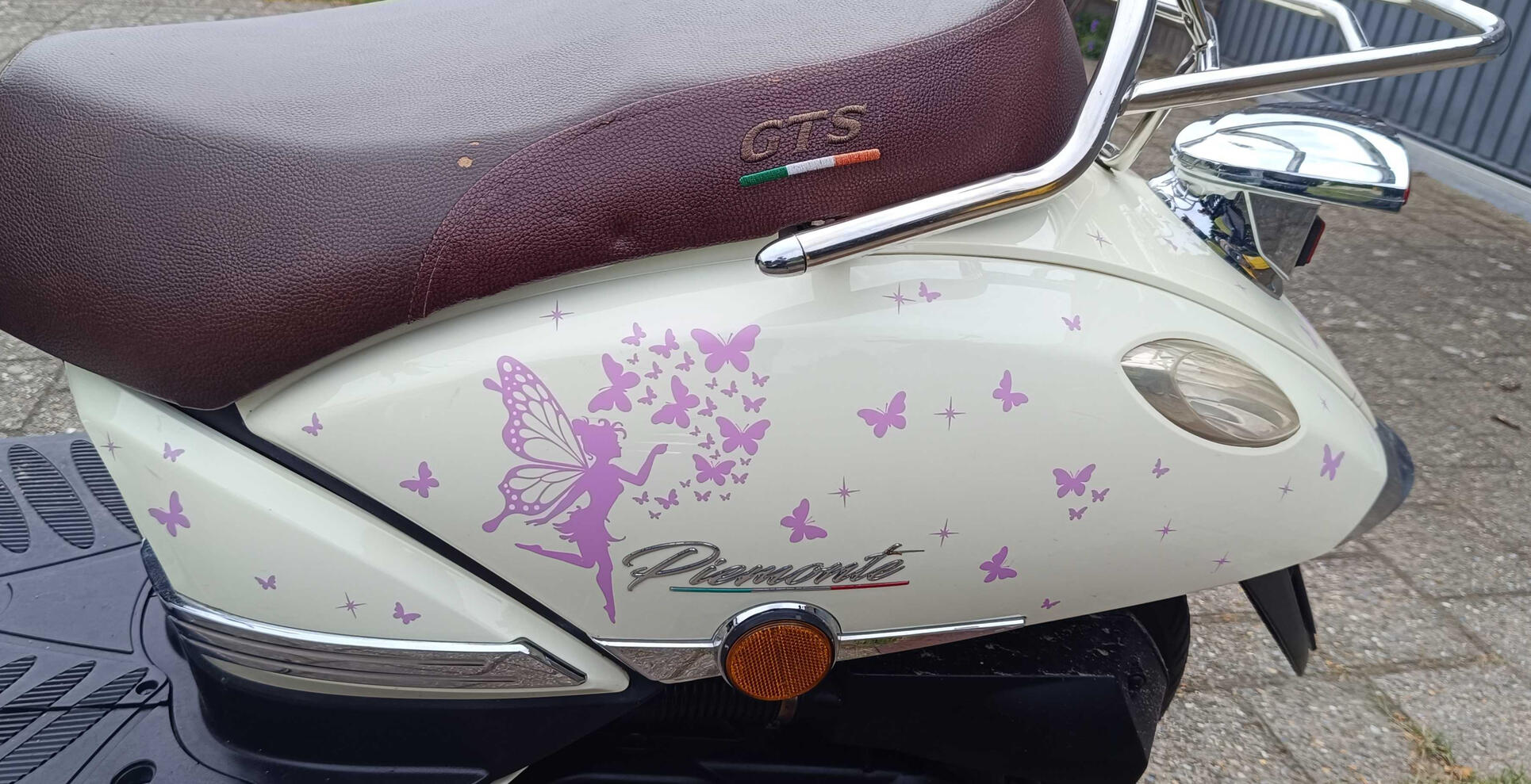 moped side